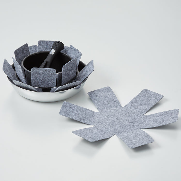 니토리 냄비・프라이팬 보호 매트 4P 세트