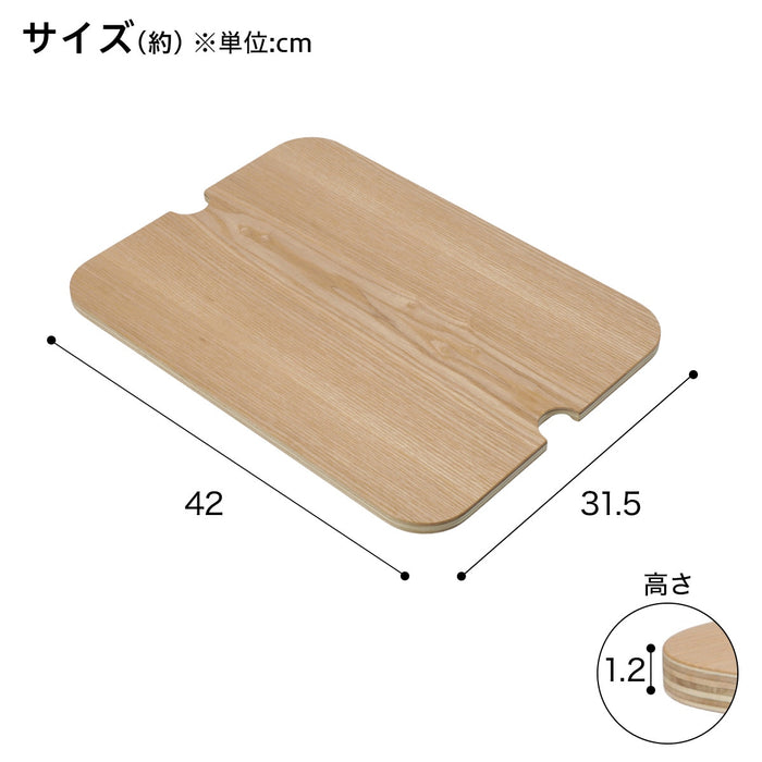 미끄러지지 않는 목제 뚜껑 트롤리용