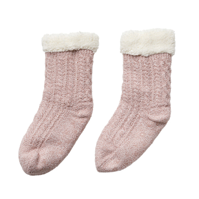 니토리 N-웜 보아 수면양말 M (4컬러)