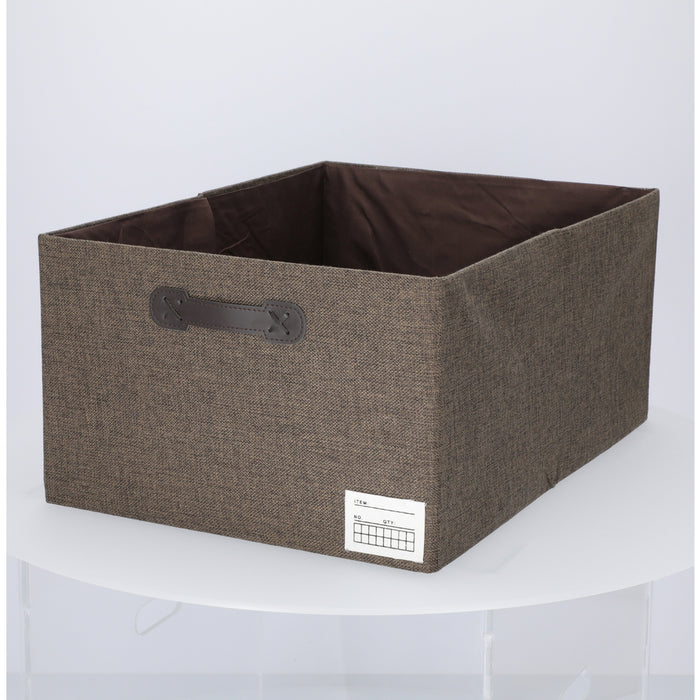 니토리 패브릭 뚜껑형 수납박스 파브 (L)