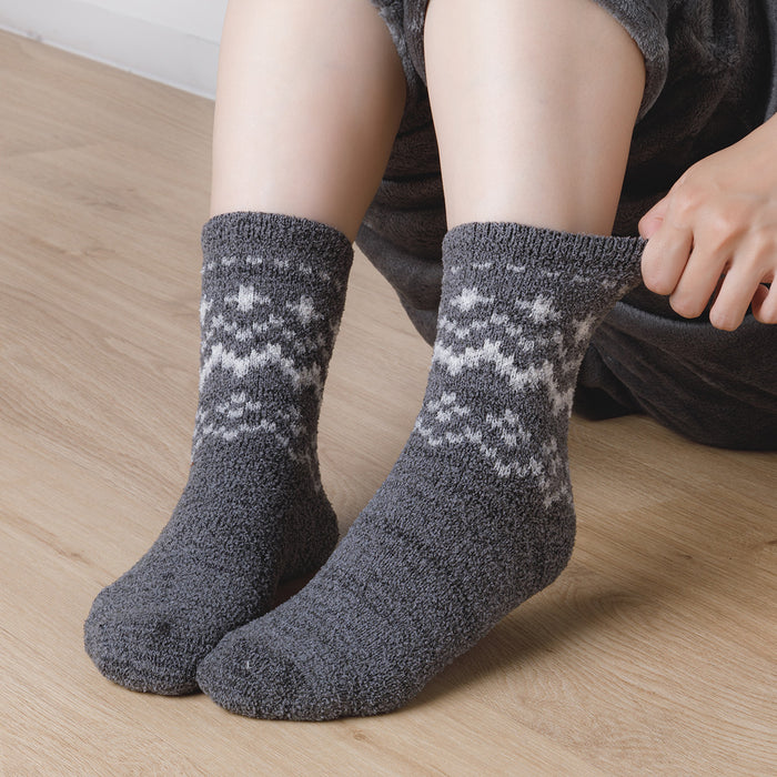 니토리 N-웜 니트양말 M 2p 세트 (3컬러)