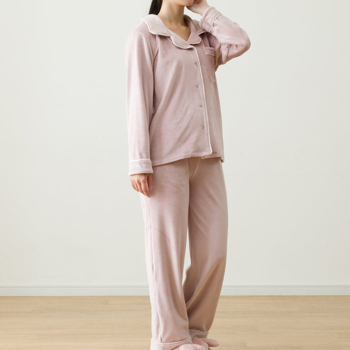 니토리 N-웜 여성 파자마 세트 (2컬러)