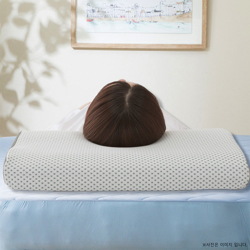 니토리 옆으로 자는 인체공학적 경추 베개 내추럴 핏