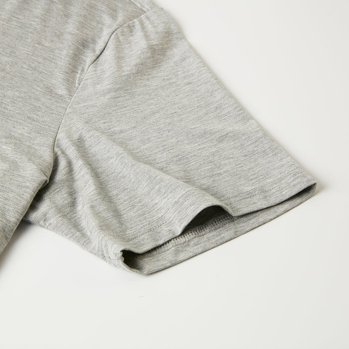 남성 모달 U넥 반팔 티셔츠