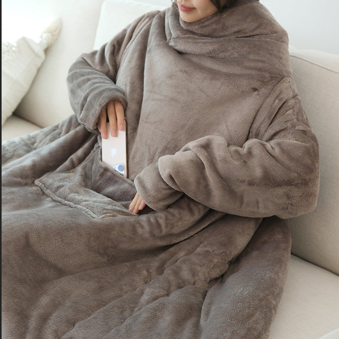 니토리 N-WSP웜 스마트폰담요 웨어러블 이불