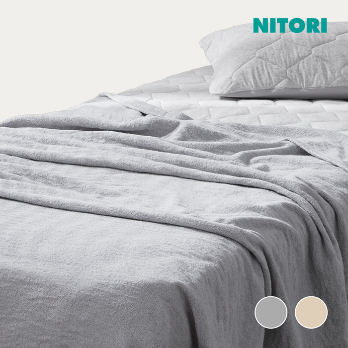 니토리 오가닉코튼 타올 블랭킷 (S)